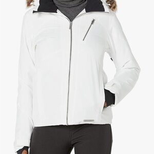 Spyder Women's White Skyline Ski Jacket